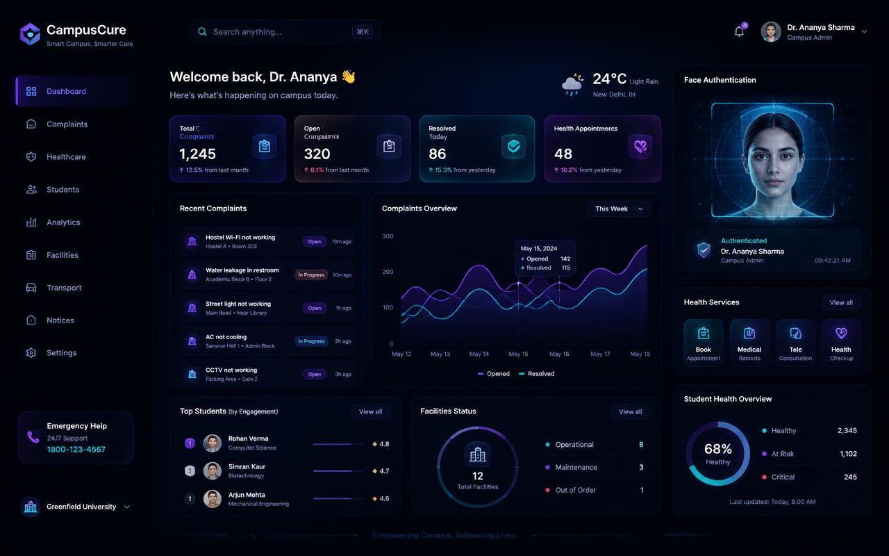 CampusCure project preview